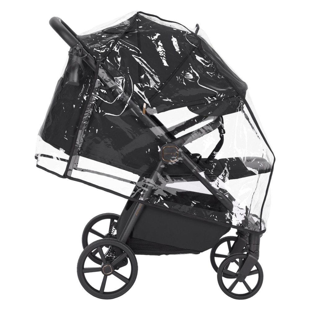 Carrello Bravo Carbon CRL-5530 - wózek spacerowy całoroczny, spacerówka na każdy teren z lampką LED (rączka teleskopowa) • Deep Black Carrello Bravo Carbon CRL-5530 - wózek spacerowy całoroczny, spacerówka na każdy teren z lampką LED (rączka teleskopowa) • Deep Black