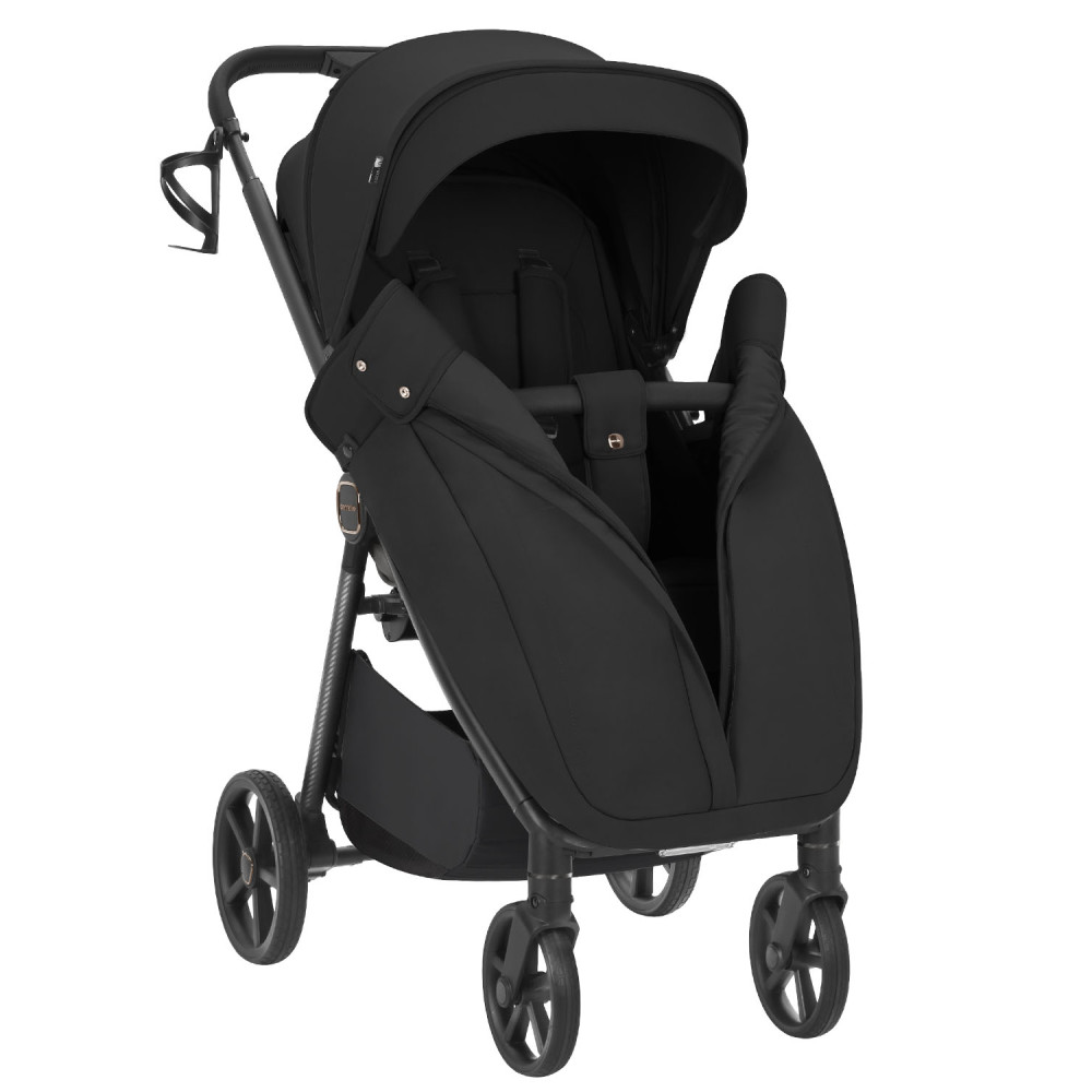 Carrello Bravo Carbon CRL-5530 - wózek spacerowy całoroczny, spacerówka na każdy teren z lampką LED (rączka teleskopowa) • Deep Black Carrello Bravo Carbon CRL-5530 - wózek spacerowy całoroczny, spacerówka na każdy teren z lampką LED (rączka teleskopowa) • Deep Black
