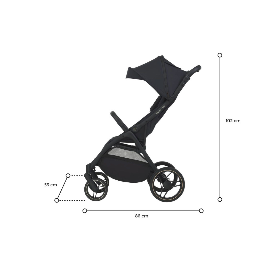 Espiro Flow - прогулянковий візок з автоматичним складанням • 04 Refreshing Mint