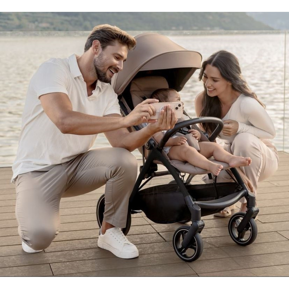 Espiro Flow - прогулянковий візок з автоматичним складанням • 08 Touch of Blush