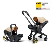 Doona i - mobilny fotelik samochodowy, wózek dla dziecka (0-13kg, 40-85cm) • Sahara Sand