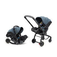 Doona X - автокрісло-коляска для немовля i-Size (40 - 85 см / до 13 кг), візок для подорожей, використання в літаку • Ocean Blue