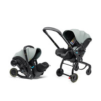 Doona X - автокрісло-коляска для немовля i-Size (40 - 85 см / до 13 кг), візок для подорожей, використання в літаку • Dusty Sage