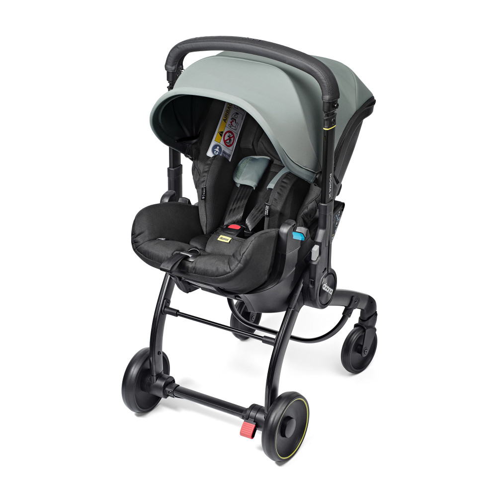 Doona X - mobilny fotelik samochodowy, wózek dla dziecka (0-13kg, 40-85cm) • Dusty Sage