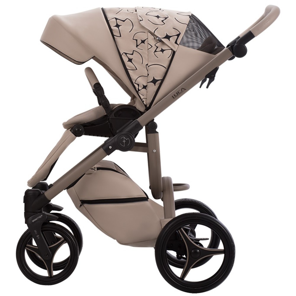 Bebetto Luca x Eva Minge - luksusowy wózek wielofunkcyjny 2w1 • Luca x Eva Minge PRO 01 Bebetto Luca x Eva Minge - luksusowy wózek wielofunkcyjny 2w1 • Luca x Eva Minge PRO 01