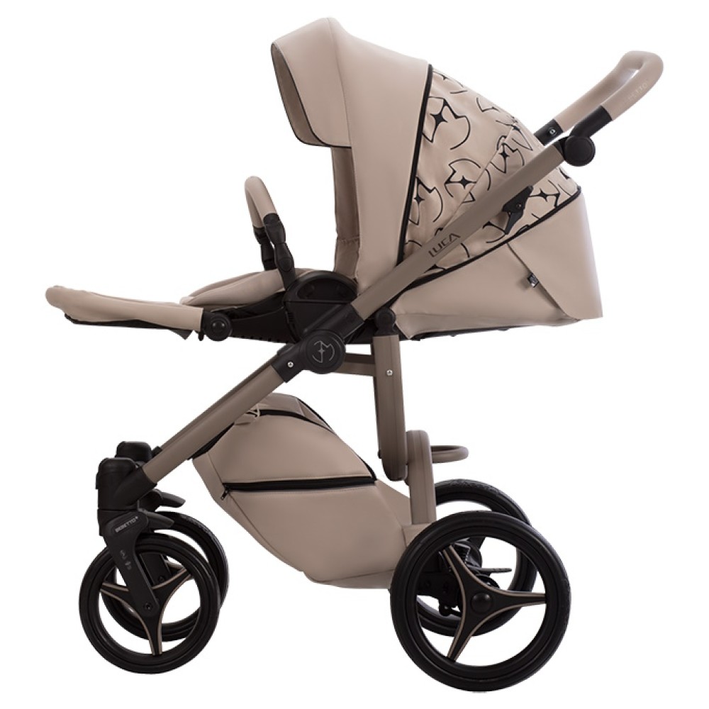 Bebetto Luca x Eva Minge - luksusowy wózek wielofunkcyjny 2w1 • Luca x Eva Minge PRO 01 Bebetto Luca x Eva Minge - luksusowy wózek wielofunkcyjny 2w1 • Luca x Eva Minge PRO 01