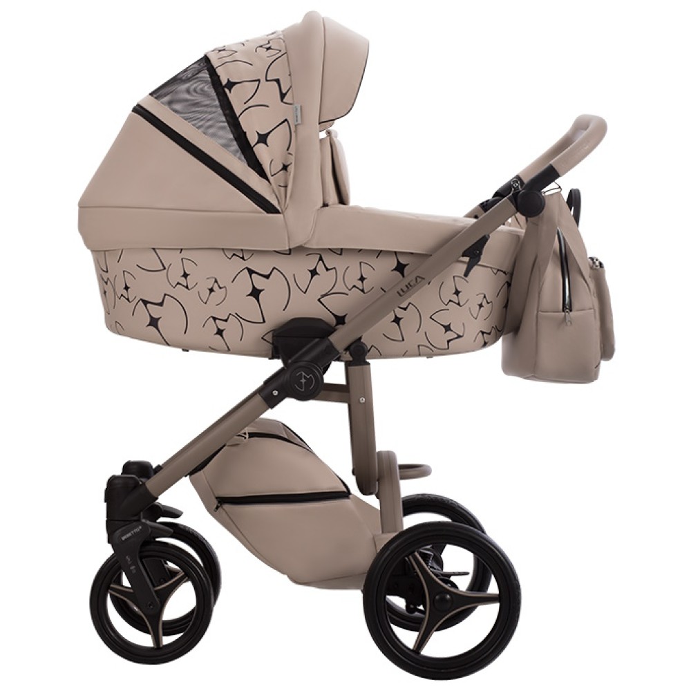 Bebetto Luca x Eva Minge - luksusowy wózek wielofunkcyjny 2w1 • Luca x Eva Minge PRO 01 Bebetto Luca x Eva Minge - luksusowy wózek wielofunkcyjny 2w1 • Luca x Eva Minge PRO 01