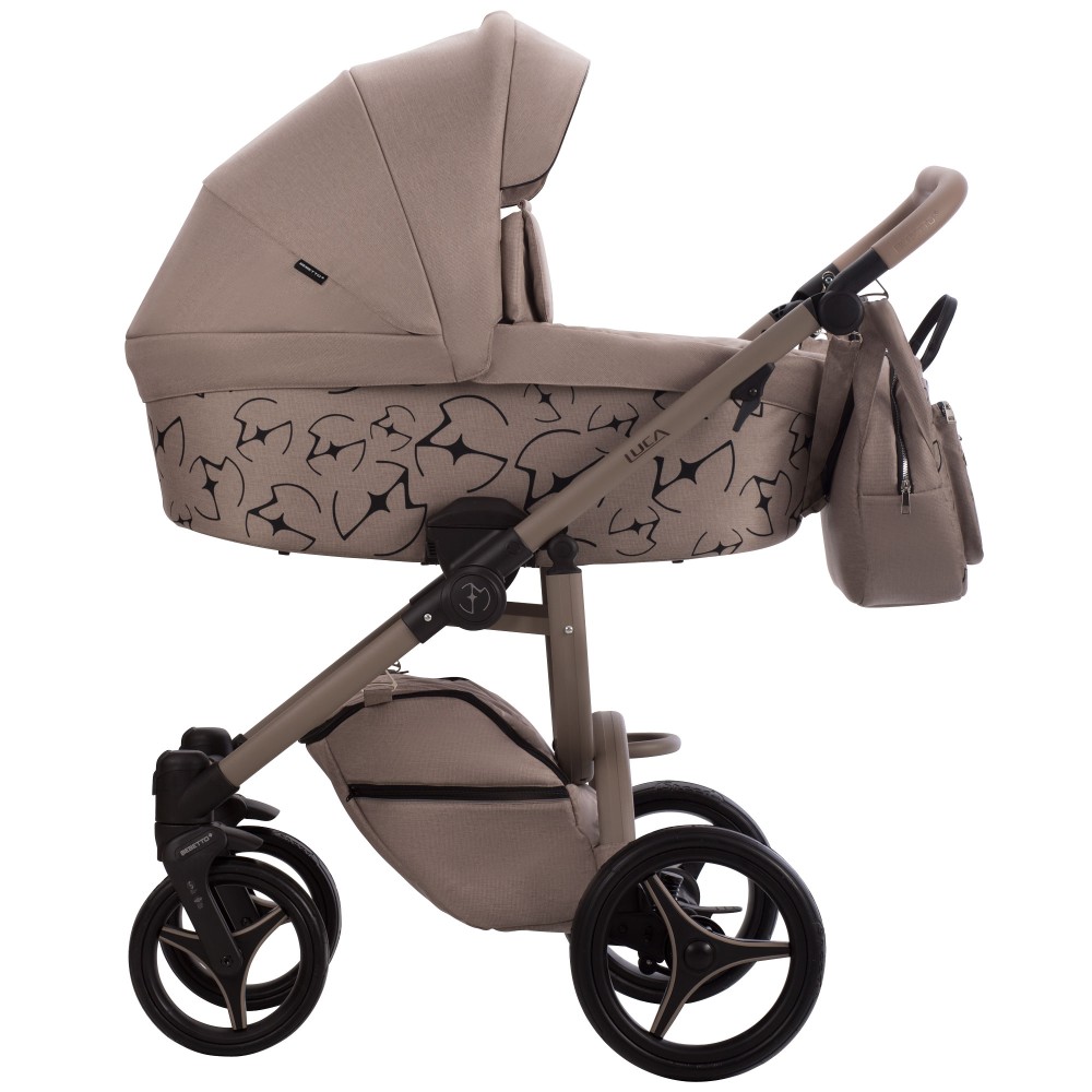 Bebetto Luca x Eva Minge - luksusowy wózek wielofunkcyjny 2w1 • Luca x Eva Minge 01