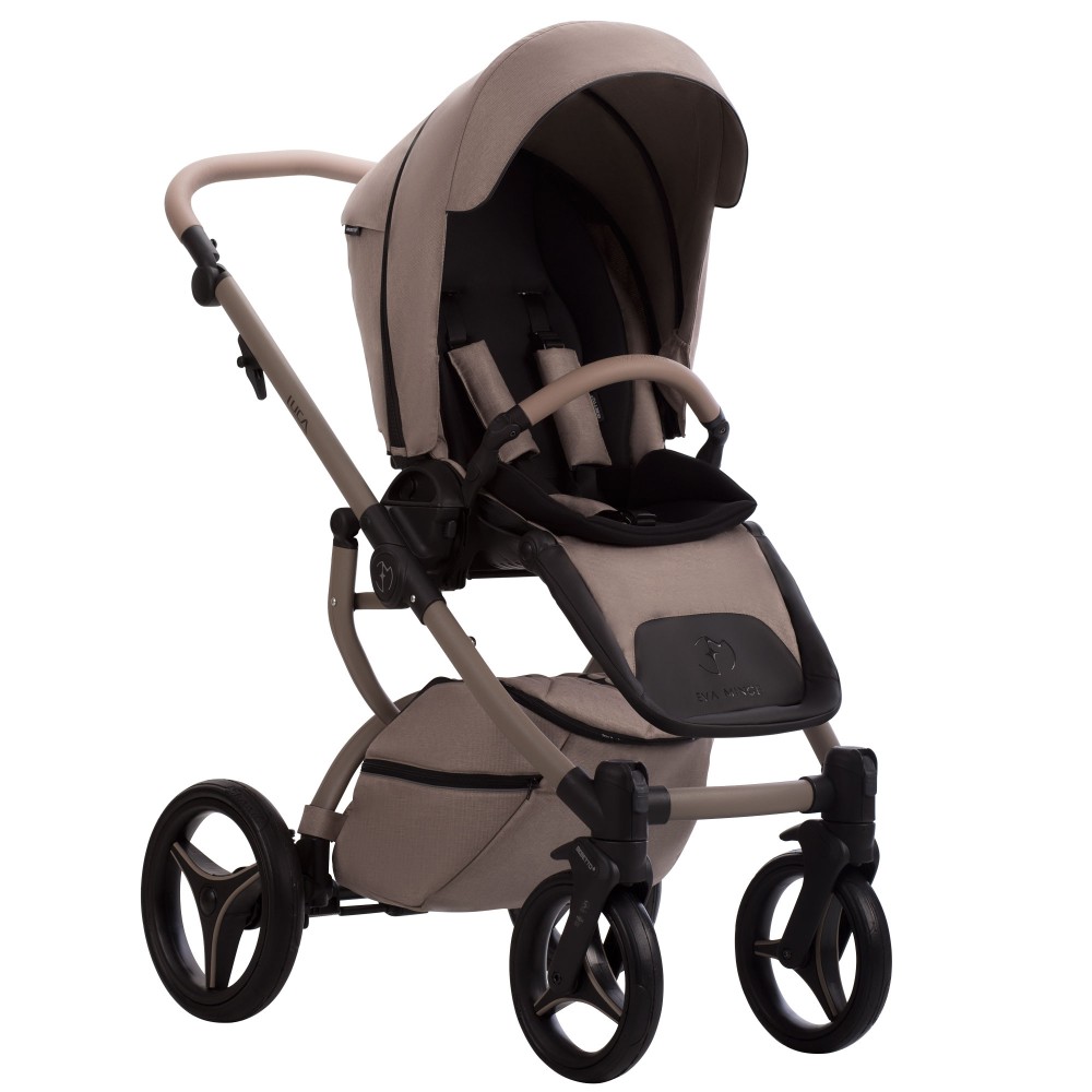 Bebetto Luca x Eva Minge - luksusowy wózek wielofunkcyjny 2w1 • Luca x Eva Minge 01