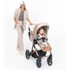 Bebetto Flavio x Eva Minge - luksusowy wózek wielofunkcyjny 2w1 • Flavio x Eva Minge PRO 01