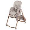 Maxi Cosi Minla Plus - krzesełko do karmienia 3w1 na kółkach, fotelik typu booster, stołek (0 - 14lat / 0 - 60 kg) • Elegance Beige