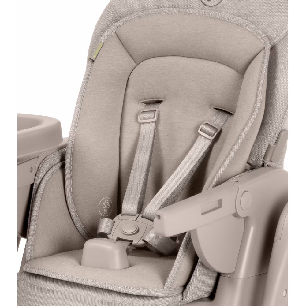 Maxi Cosi Minla Plus - krzesełko do karmienia 3w1 na kółkach, fotelik typu booster, stołek (0 - 14lat / 0 - 60 kg) • Elegance Beige