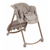 Maxi Cosi Minla Plus - krzesełko do karmienia 3w1 na kółkach, fotelik typu booster, stołek (0 - 14lat / 0 - 60 kg) • Elegance Beige