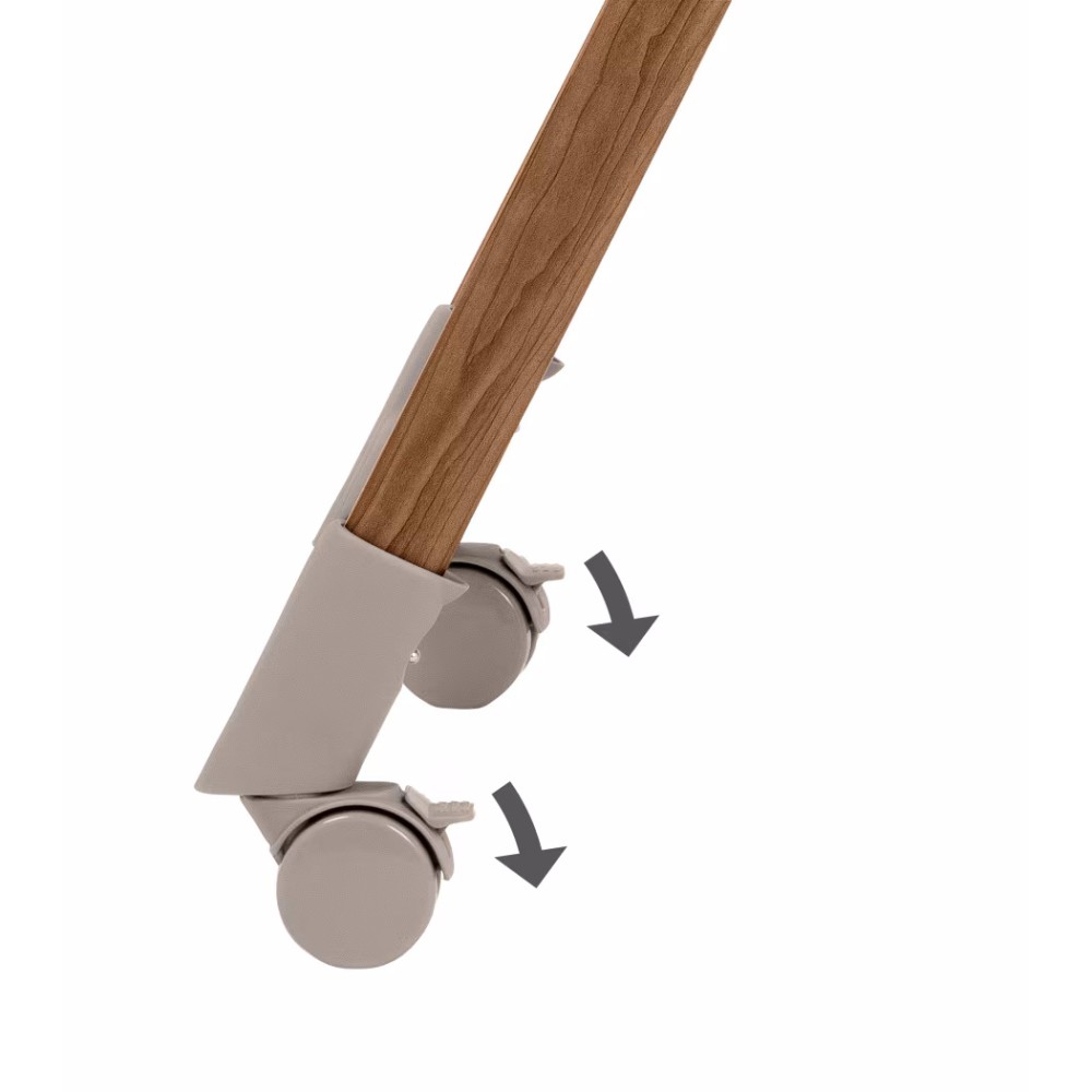 Maxi Cosi Minla Plus - krzesełko do karmienia 3w1 na kółkach, fotelik typu booster, stołek (0 - 14lat / 0 - 60 kg) • Elegance Beige