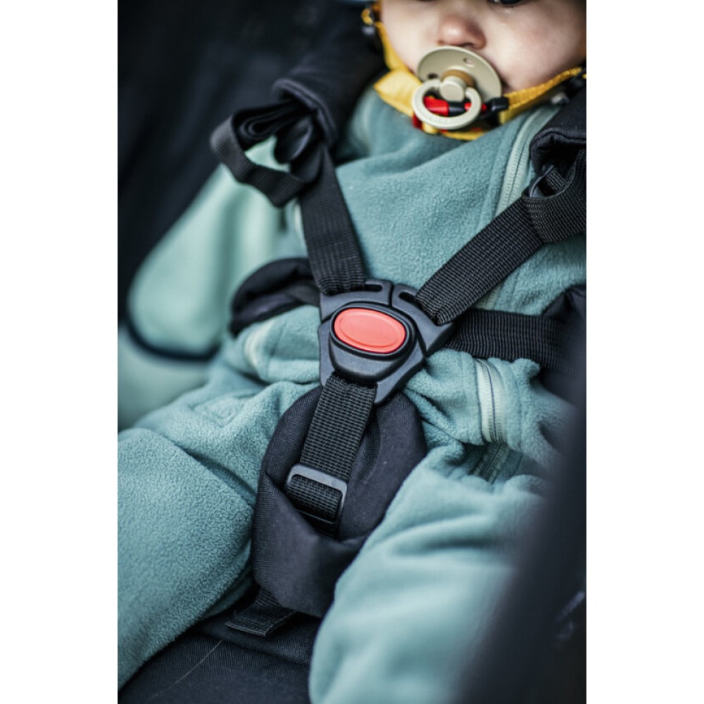 Hamax Cocoon One - przyczepka rowerowa pojedyncza, wózek do biegania (zestaw do biegania w zestawie) • Grey/Black