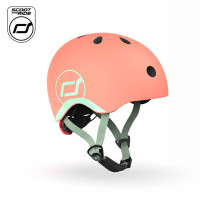 SCOOTANDRIDE XXS-S - дитячий шолом для велосипеда, самоката (1-5років / 45-51см окружність голови) • Peach