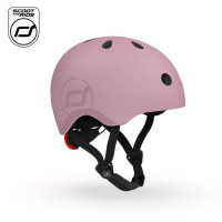 SCOOTANDRIDE S-M - дитячий шолом для велосипеда, самоката (3+ років / 51-55см окружність голови) • Wildberry