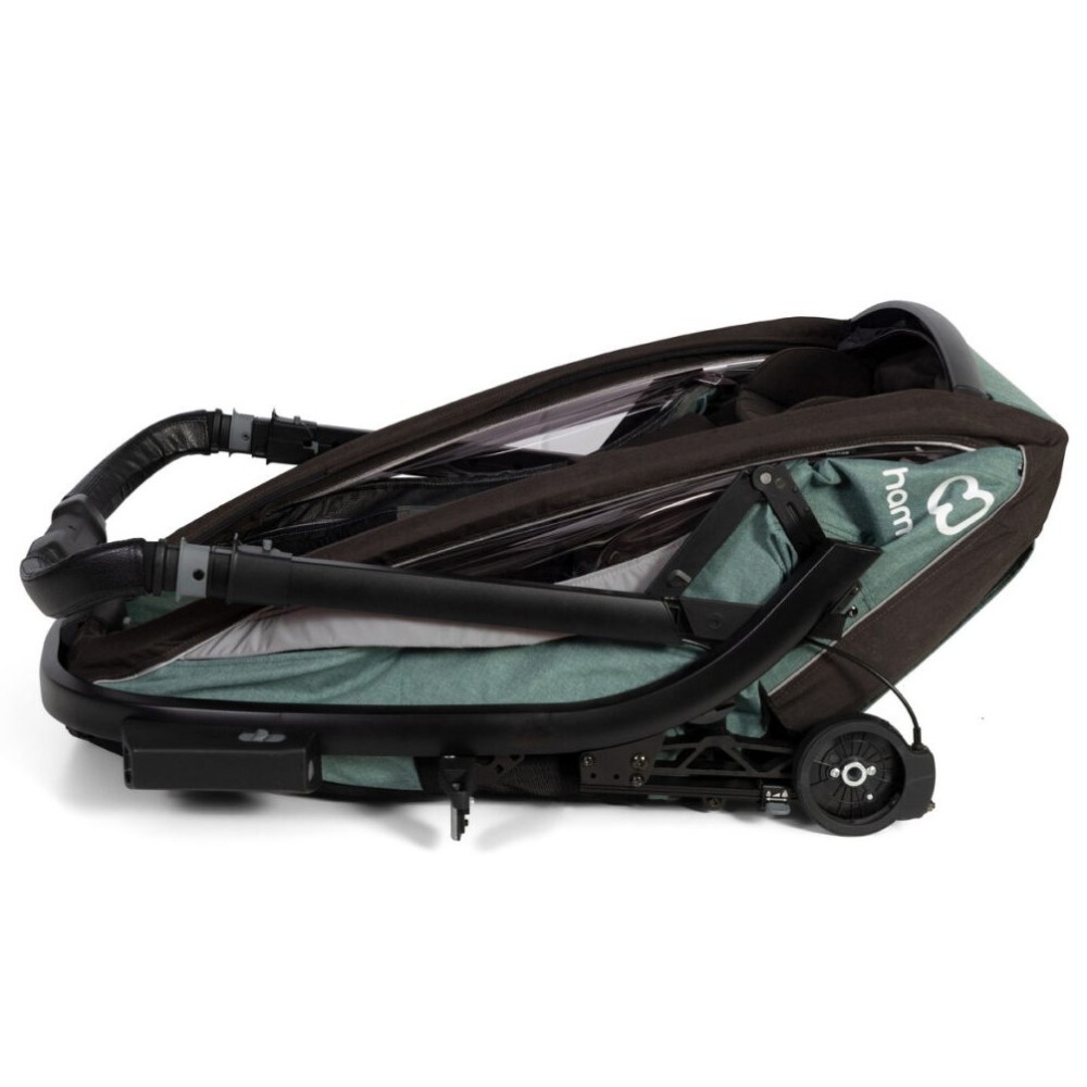 Hamax Cocoon One - велосипедний причіп одномісний • Green/Black