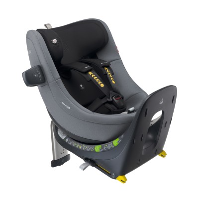 Swandoo Marie 5 - поворотне дитяче автокрісло (0-4роки / 40–105см / до 18кг) • Sezame Grey