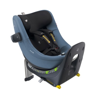 Swandoo Marie 5 - поворотне дитяче автокрісло (0-4роки / 40–105см / до 18кг) • Blueberry