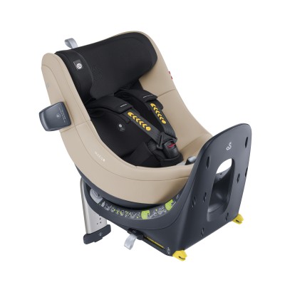 Swandoo Marie 5 - поворотне дитяче автокрісло (0-4роки / 40–105см / до 18кг) • Cashew Beige