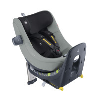 Swandoo Marie 5 - obrotowy fotelik samochodowy dla dzieci (0-4lat / 40–105cm / do 18kg) • Sage Grey