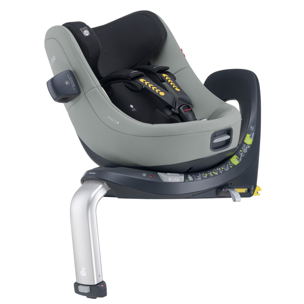 Swandoo Marie 5 - поворотне дитяче автокрісло (0-4роки / 40–105см / до 18кг) • Sage Grey