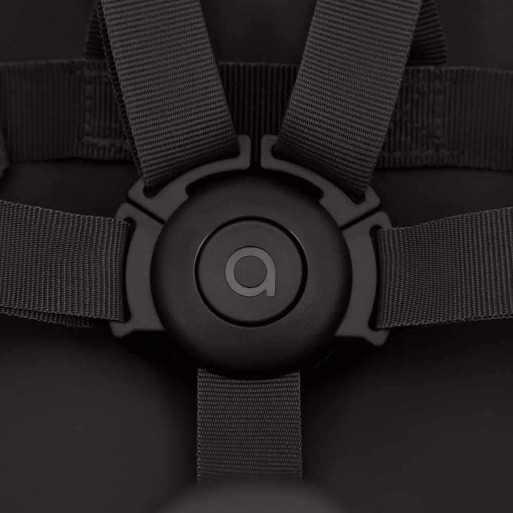 Anex Ozy - krzesełko do karmienia 3w1, leżaczek dla noworodka, wieża edukacyjna typu kitchen helper do 30 kg (wkładka dla noworodka, zabawki wspierające wczesny rozwój, regulatory wysokości) • Night