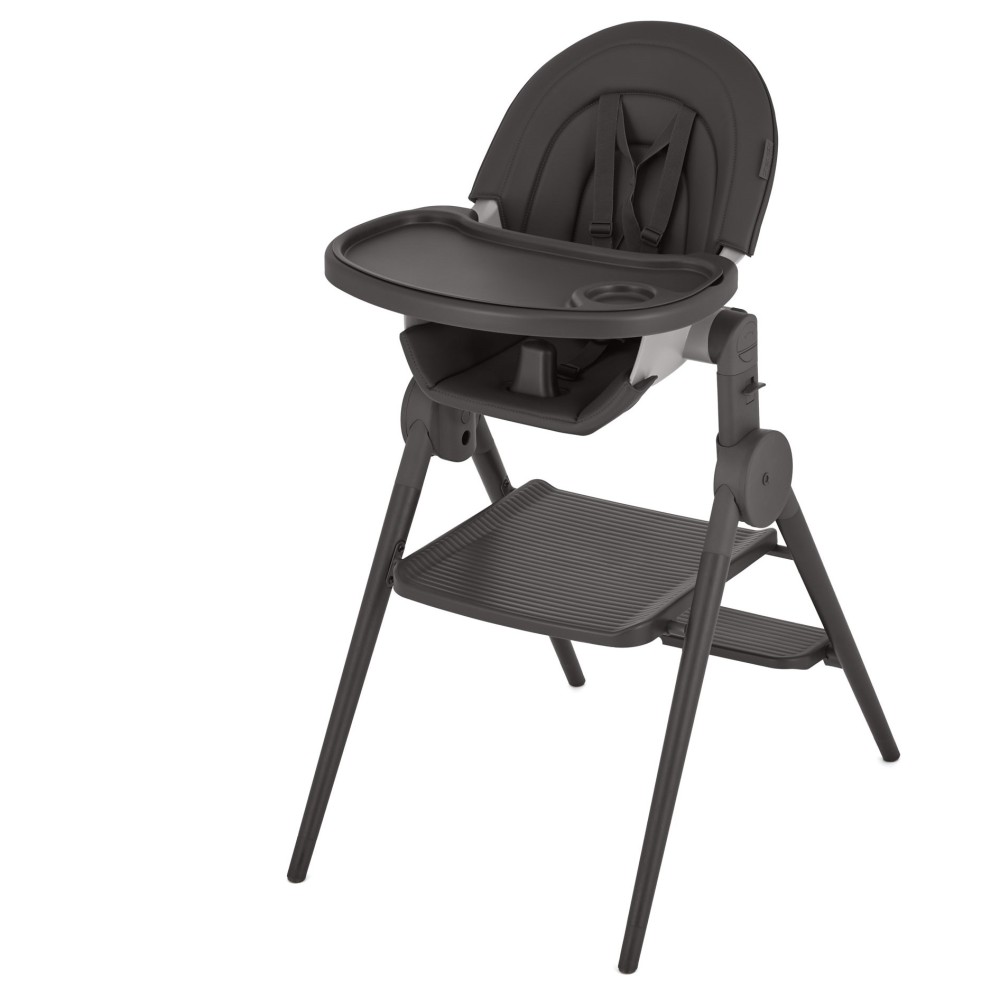 Anex Ozy - krzesełko do karmienia 3w1, leżaczek dla noworodka, wieża edukacyjna typu kitchen helper do 30 kg (wkładka dla noworodka, zabawki wspierające wczesny rozwój, regulatory wysokości) • Night