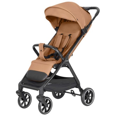 Carrello Forza CRL-5535 - wózek spacerowy z automatycznym składaniem/ lekka spacerówka do miasta • Clam Beige