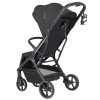 Carrello Nova Plus 2025 CRL-5524 - wózek spacerowy z automatycznym składaniem, kompaktowa spacerówka, z większymi kołami, pokrowiec na nóżki z zamkiem błyskawicznym • Marengo Grey