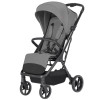 Carrello Nova Plus 2025 CRL-5524 - прогулянкова коляска з автоматичним складанням, компактний візок, збільшені колеса, чохол на ніжки з блискавкою • River Grey