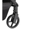 Carrello Nova Plus 2025 CRL-5524 - прогулянкова коляска з автоматичним складанням, компактний візок, збільшені колеса, чохол на ніжки з блискавкою • River Grey