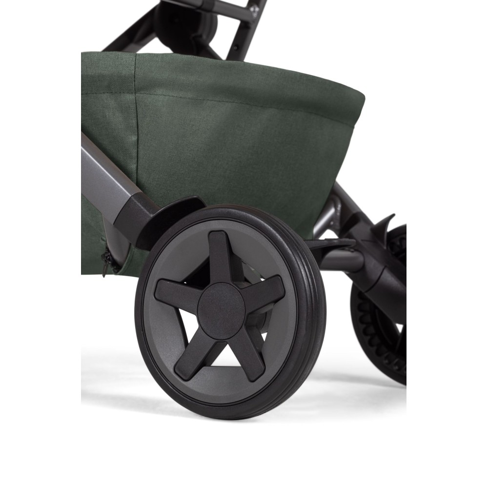 Joolz Aer 2 - легкий прогулянковий візок, компактна прогулянкова коляска для подорожей • Forest Green