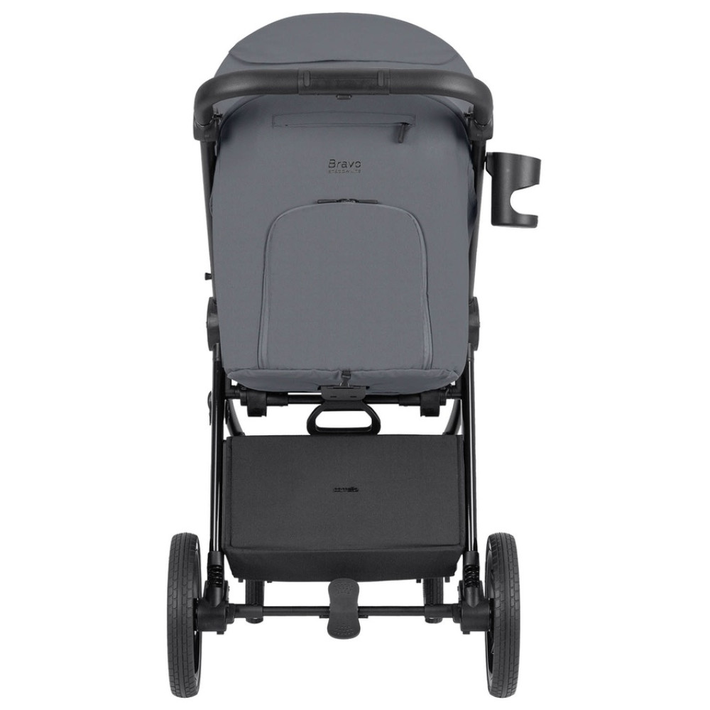Carrello Bravo SL 2024 CRL-5520 - прогулянкова коляска для бездоріжжя, всесезонний візок • Deep Grey