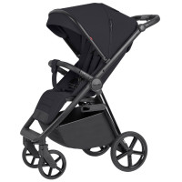 Carrello Bravo SL 2024 CRL-5520 - całoroczny wózek spacerowy / spacerówka na każdy teren • Ink Black