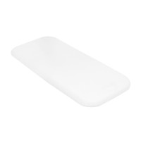 Piapimo - prześcieradło bawełniane do łóżeczka/dostawki (80 х 60 cm) • Białe
