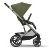 Cybex Balios S Lux - wózek spacerowy / spacerówka na każdy teren • Moss Green