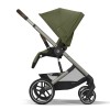 Cybex Balios S Lux - wózek spacerowy / spacerówka na każdy teren • Moss Green