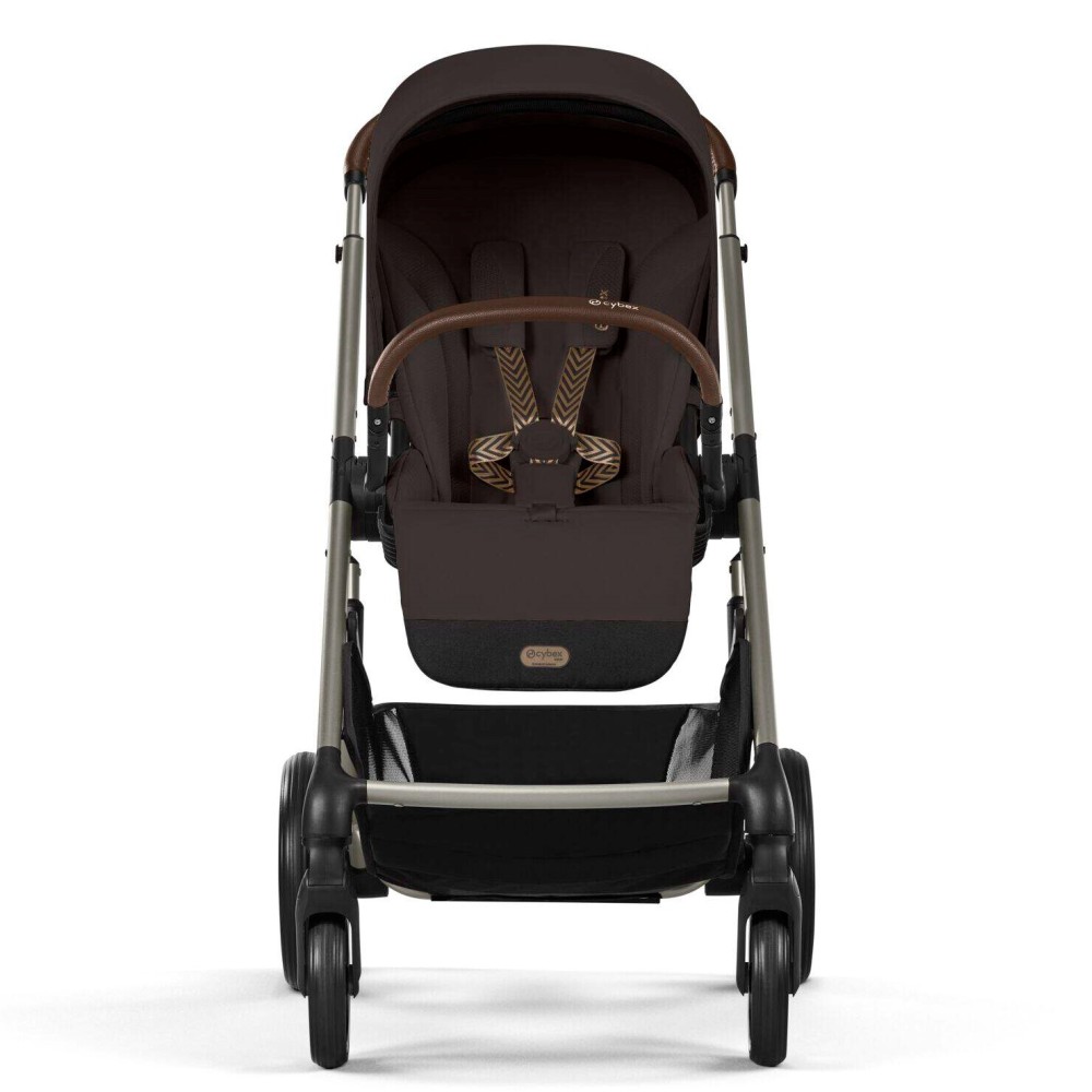 Cybex Balios S Lux - wózek spacerowy / spacerówka na każdy teren • Chocolate Brown