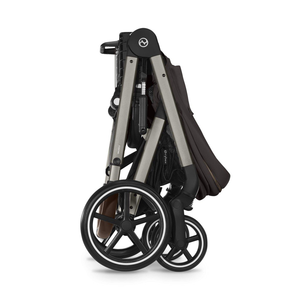 Cybex Balios S Lux - wózek spacerowy / spacerówka na każdy teren • Chocolate Brown