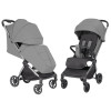 Carrello Atom M CRL-5527 - lekki wózek spacerowy z automatycznym składaniem / kompaktowa spacerówka • Alloy Grey