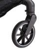Carrello Atom M CRL-5527 - lekki wózek spacerowy z automatycznym składaniem / kompaktowa spacerówka • Alloy Grey