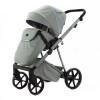 Adamex Delta Natura - дитяча коляска 2в1, вентиляційні отвори в люльці, прогулянкове сидіння складається разом з рамою в обох напрямках руху • Mint (DN-8)