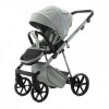 Adamex Delta Natura - дитяча коляска 2в1, вентиляційні отвори в люльці, прогулянкове сидіння складається разом з рамою в обох напрямках руху • Mint (DN-8)