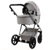 Adamex Delta Natura - дитяча коляска 2в1, вентиляційні отвори в люльці, прогулянкове сидіння складається разом з рамою в обох напрямках руху • Moon