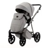 Adamex Delta Natura - дитяча коляска 2в1, вентиляційні отвори в люльці, прогулянкове сидіння складається разом з рамою в обох напрямках руху • Moon