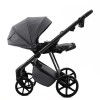 Adamex Delta Natura - дитяча коляска 2в1, вентиляційні отвори в люльці, прогулянкове сидіння складається разом з рамою в обох напрямках руху • Stone (DN-10)