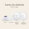 Lansinoh - молоковідсмоктувач бездротовий одинарний Hands-free • White
