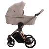 Bebetto Monti Premium Class - wózek dziecięcy 2w1 z adapterami do podwyższenia gondoli (regulacja wysokości rączki łamana i teleskopowa) • PC 11 Kaszmir